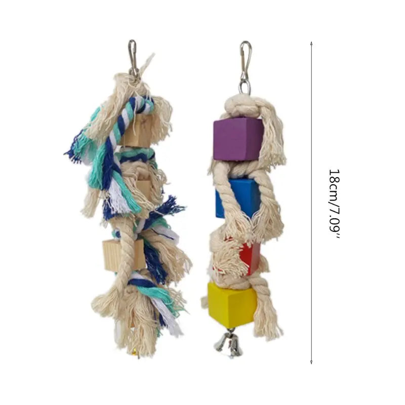 Wooden Blocks for Bird Timothy Care Improves Dental for Health Release Stre