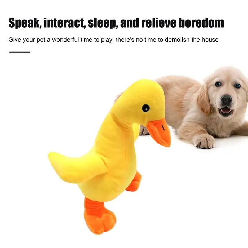 Dogs Chewing Ducks Dogs Bitting Chewing Squeezing Plush Ducks Dog Health Supplies For Happiness For Home Pet Shop Outing Camping