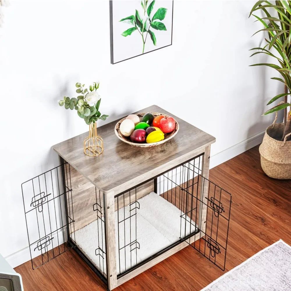 Kennel Indoor for Small/Medium/Large Dog Furniture Beds and Furniture Everything for Dogs 27.2" L End Table Bed Accessories Pet