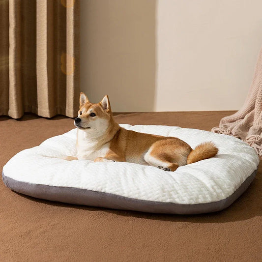 Washable Pet Sofa Dog Bed Calming Beds For Large Dogs Sofa Blanket Winter Warm Cat Bed Mat Couches Car Floor Furniture Protector