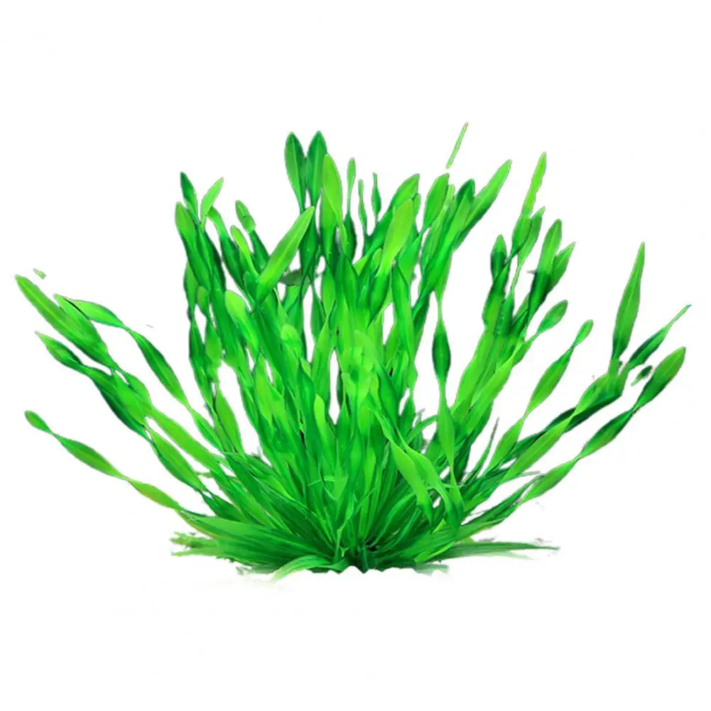 Dropshipping!! Aquarium Plant Realistic Appearance Hideout Decor Plastic Artificial Seaweed Fish Tank Decoration for Home