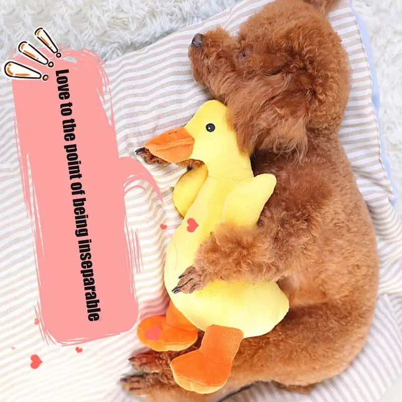 Dogs Chewing Ducks Dogs Bitting Chewing Squeezing Plush Ducks Dog Health Supplies For Happiness For Home Pet Shop Outing Camping