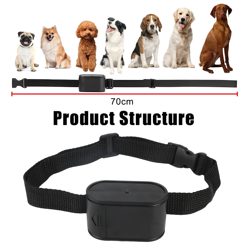 Electric Dog Fence Sound Shocked Collar Electronic Pet Fence System Containment Waterproof Dog Training Collar Pet Accessories