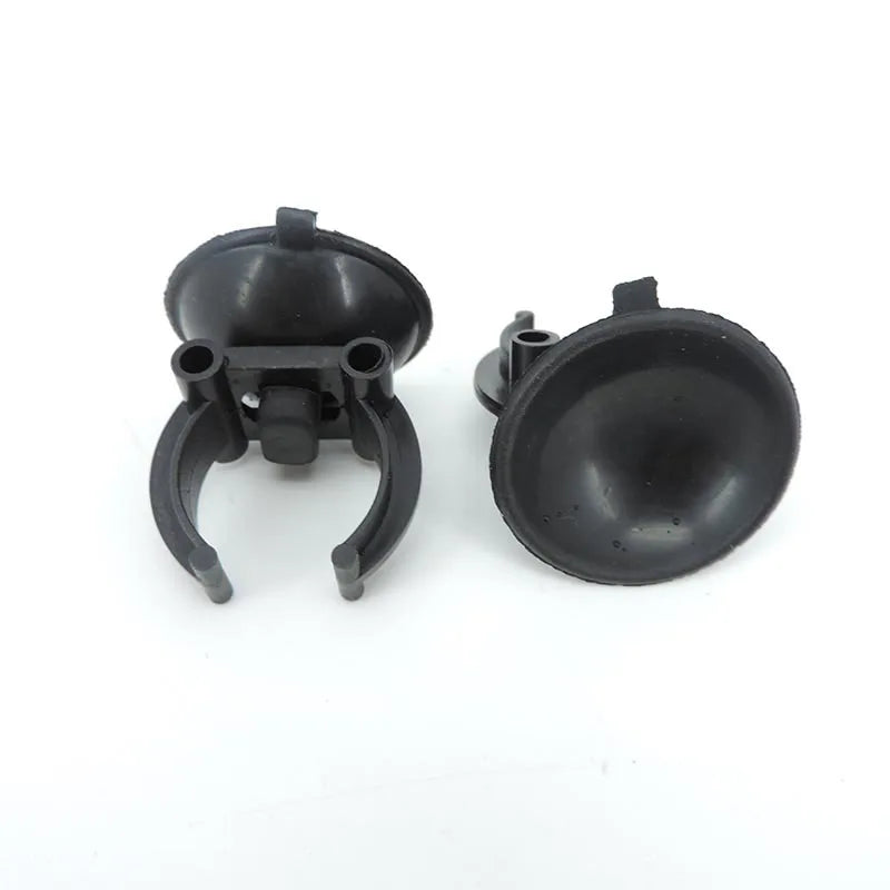 5Pcs Black Suction Cups LED Lights Heating Holder Rods Clip Aquarium fish tank Sucker Suction Cup For Air Line Pipe Tube Wire