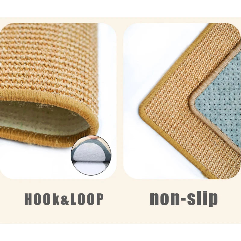 Cat Scratcher Sisal Mat Board Cat Scratch for Sharpen Nails Scraper Cats Tree Cat scratching post Sofa Mats Furniture Protector